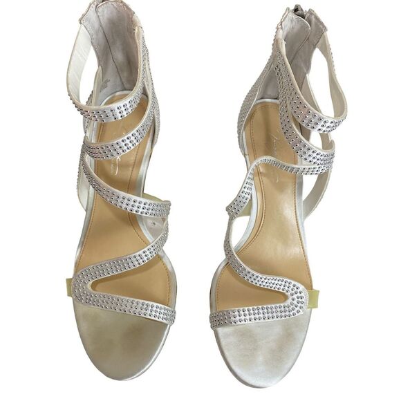 Vince Camuto Imagine IM- Prest, Pure White Deluxe Satin Women's US 8M - Picture 15 of 16